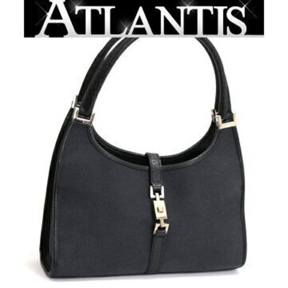 Gucci Jackie handbag Black canvas